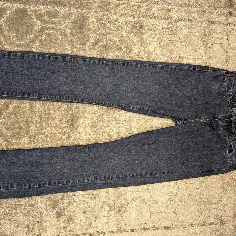 Levi's Dark Blue Straight Leg Jeans